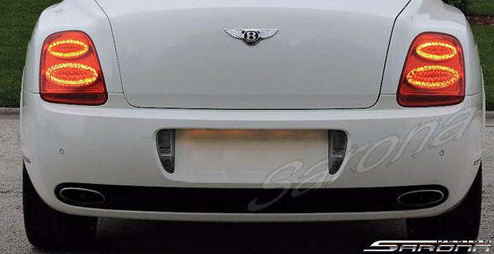 Custom Bentley Flying Spur  Sedan Rear Bumper (2005 - 2010) - $890.00 (Part #BT-005-RB)